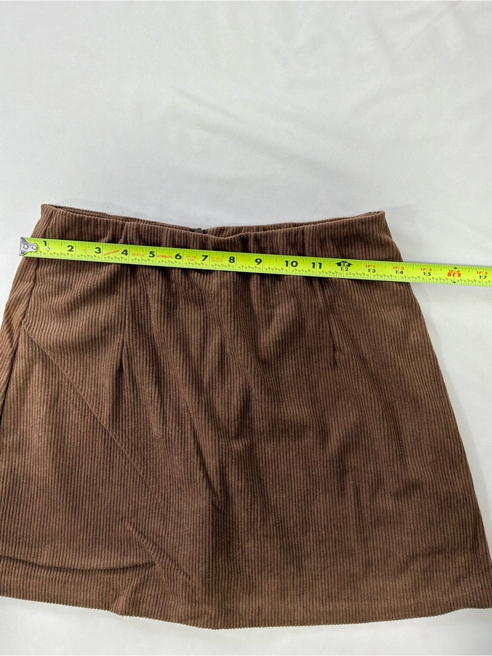 HALARA Brown Corduroy Mini Skirt - Picture 5 of 9